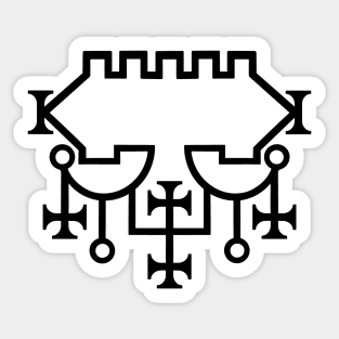 Seal of Belial or Sigil of Belial Sticker